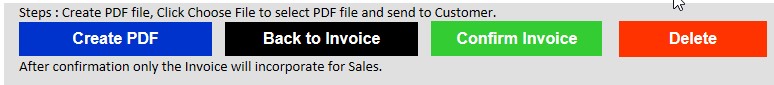 Sales Order Buttons Sales Order Buttons
