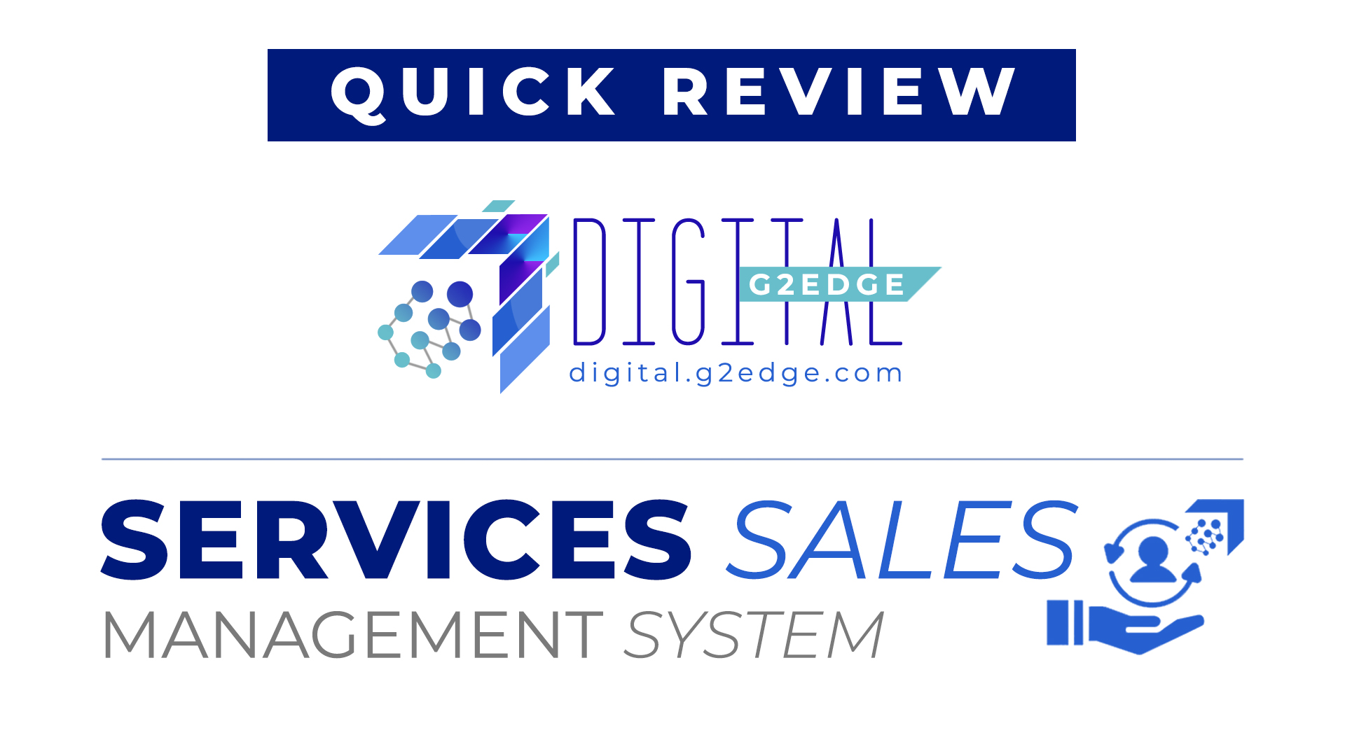 Services Sales Management System